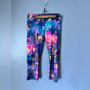 Vibrant Cosmic Print Women's Leggings